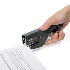 Rapesco 1267 SP-64 Stapling Plier, 12 Sheet Capacity, Black