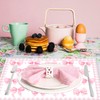 Cheerupp Pink Bow Theme Place Mats Set of 4, Bow