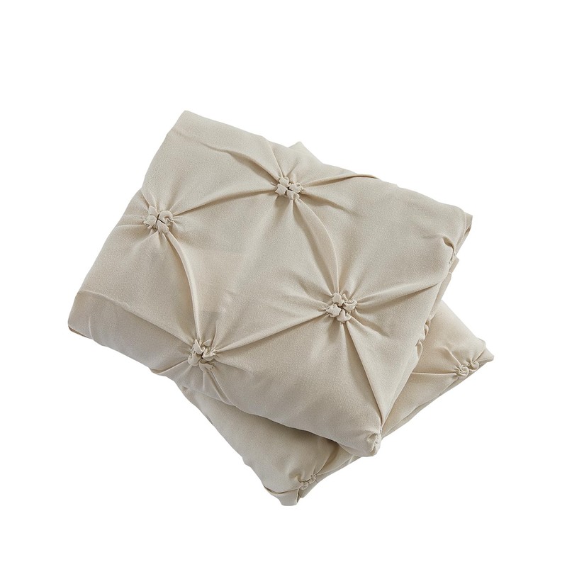 Vaulia Soft Microfiber Pillow Shams, Oatmeal King Size 20x26 Set