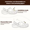 3D Crocs Plug Set Shoe Charms Crocs Shoe Pin Removable