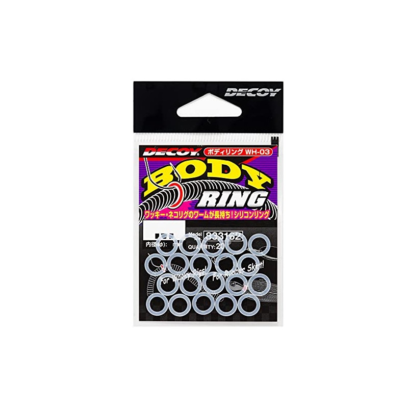 Decoy WH-03 Body Ring #S Clear