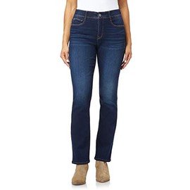 Angels Forever Young Women's Size 360 Sculpt Bootcut Jeans, Angela, 20 Plus Blue