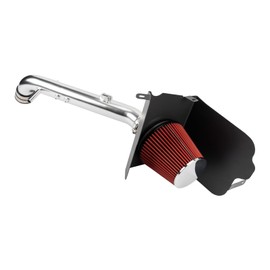 KAX 2.75 inch Cold Air Intake System Kit & Heat Shield Replacement for Toyota Tacoma 2005-2023 2.7L L4, High Performance, RED