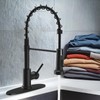 Kitchen Faucets with Pull Down Sprayer Commercial Industrial Stainless Steel