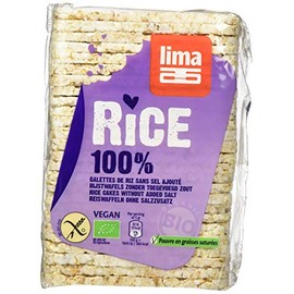 Lima Organic Thin VK Rice Waffles without Salt (6 x 130 g)
