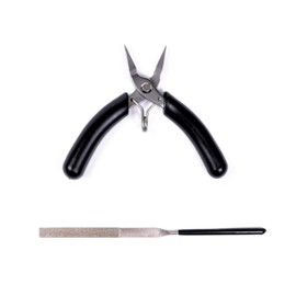 Metal DIY Model Bending Tool Set, 3D Metal Puzzle Assembly Tools Included 8 Pieces Tool Kit, Great Assistant for 3D Metal Puzzle Assembly Metal-Time.