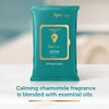 Summer's Eve Spa Calming Chamomile Feminine Wipes, 100% Plant Based*,