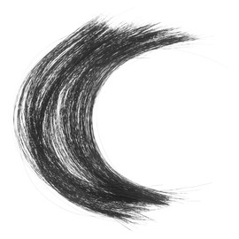 STOBOK Simulated Cat Whiskers False Whiskers Delivers Pranks Made of Wool Felt Dog Snorkers Fake Role Play Pranks Rabbit Shapes Simulate Black Nylon, 12 cm