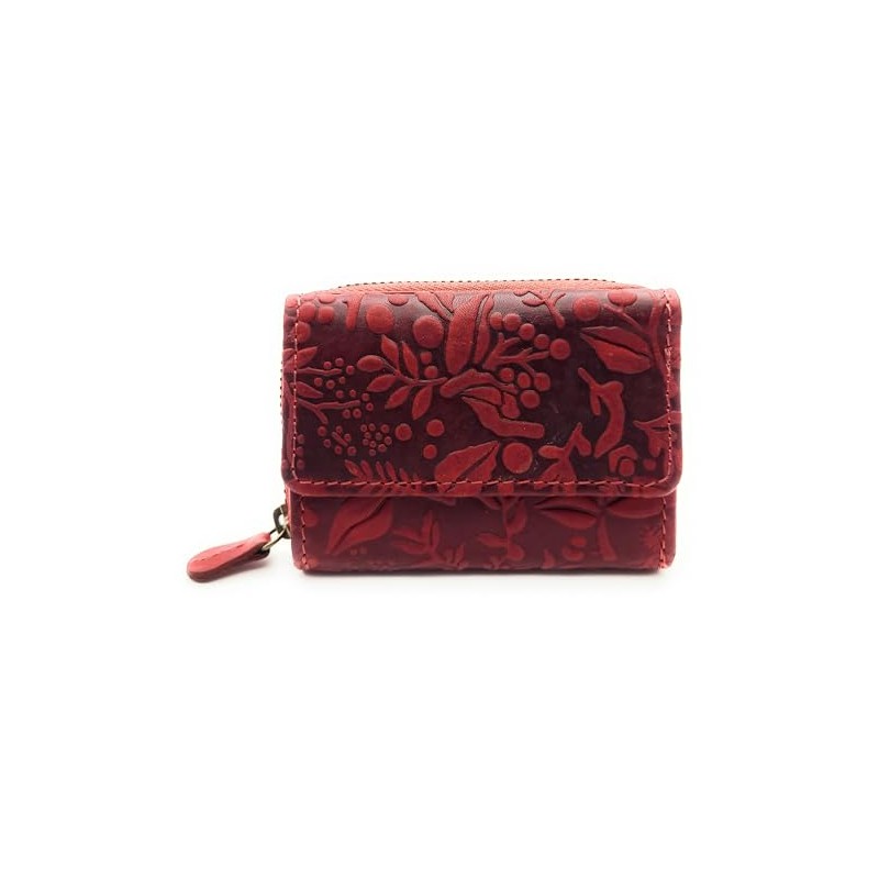 Genuine Leather Compact Wallet for Men & Women - Small