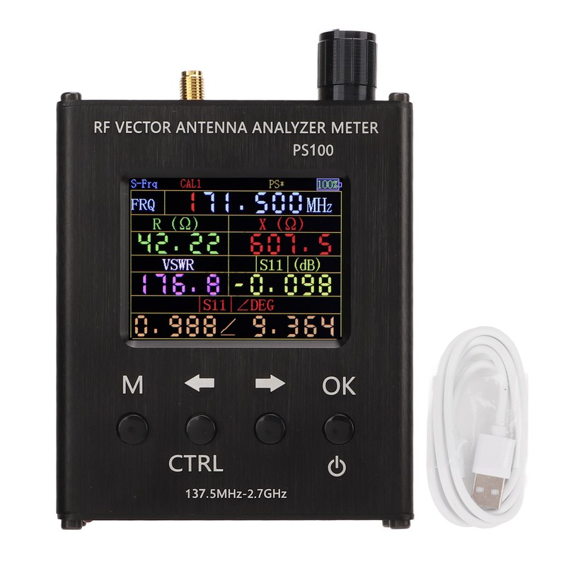 RF Antenna Analyzer 137.5MHz To 2.7GHz UV Impedance Reactance SWR