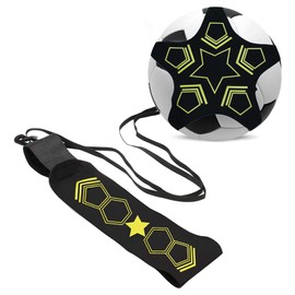 FITULABO Soccer/Volleyball/Rugby Trainer, Adjustable Belt Solo Soccer Training Equipment, Hands-Free Football Practice Training Aid for Juggling, Foot Control, Kicking Practice