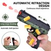2 Pack Toy Soft Bullet Gun, Foam Ejecting Blasters, Empty