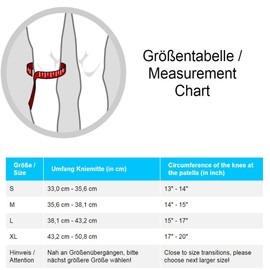 LP Medium Extreme Open Knee Support