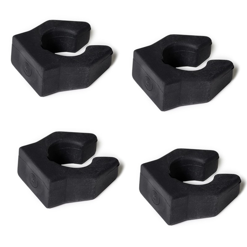 Longoni Billiard Pool Cue Rack Rubber Replacement Clips, Pack of