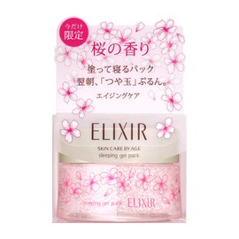 ELIXIR SUPERIEUR Elixir Supperiel Sleeping Gel Pack, WS Cherry Blossom Scent, 2019 Model, Single Item, 3.7 oz (105 g) (x 1)