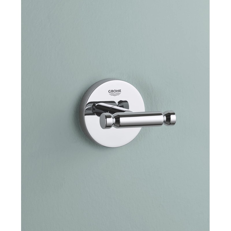 GROHE Start Cosmopolitan 41168000 Bathrobe Hook (Material: Glass / Metal,