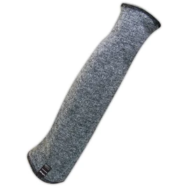 MAGID AXB183S CutMaster Aramax XT Lightweight Single-Ply Seamless Machine Knit Sleeve, 18" Length, Black