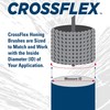 Weiler 34278 Crossflex Heavy Duty Bore Brush 4-1/4 Diameter 120SC