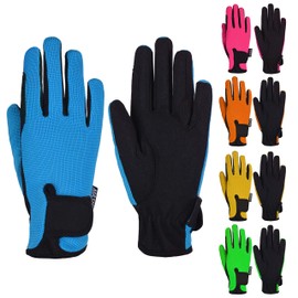 Mashfa Blue/Age 12-14 Years - Riding Glove