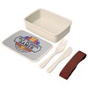 Fabulous Lunch Box - Lunch Box with Cutlery Grey -