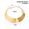 JAVARNV Chunky Gold Necklace Statement Necklace for Women Dainty Gold