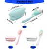 2 Pack Cleaning Scrub Brushes Soft Bristle Scrubbing Brush Clothes