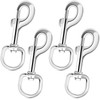 ERKOON 3.5 Inch Swivel Eye Bolt Snap Hooks 154Lbs Load