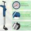 flowlamp Toilet Plunger, High Pressure Air Drain Blaster with Real-Time