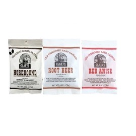 Claeys Anise, Horehound and Root Beer Set - 3 Pack (1-6oz Bag of Each)