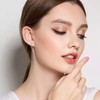 Juego de 6 pares de aretes de tuerca, aretes de