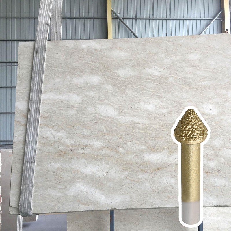 BQLZR 60 Degree Head Brazed Diamond CNC Router Bit Tools