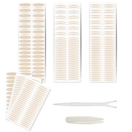 32 piece Invisible Eyelid Tape, Breathable Fiber Double Eyelid Lifter Strips for Instant Eye Lift, Perfect for Uneven or Single Eyelids, Eliminates Hooded & Sagging Eyes