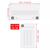 Caltric AGM Battery for Honda Muv700 Big Red 700 2009