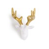 U Brands Gold and White Assorted Animal Head Push Pins