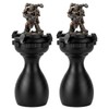 2 Miniature Painting Handles with Ergonomic Grip, Paint Handle, for