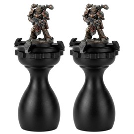 2 Miniature Painting Handles with Ergonomic Grip, Paint Handle, for Warhammers Stable Holder for Accessories and DND Miniatures, Miniatures, DND, Scale Model, Ideal for Tabletop Painting Sessio