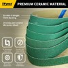 6 Pack 2 x 48 Inch Zirconia Ceramic Sanding Belts