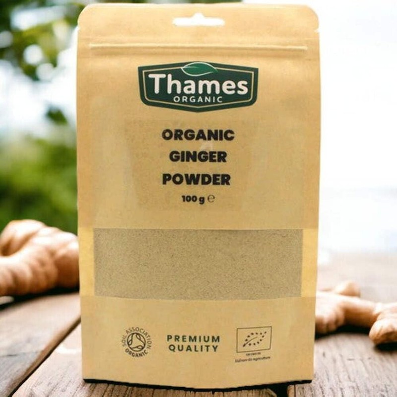 Thames Organic Organic Ginger Powder 1kg - No Additives or