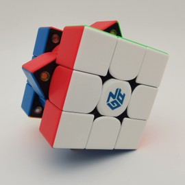 BroMocube Gan 356 M Speed Cube 3x3 Stickerless Puzzle Cube Gan 356M 3x3x3 Magnetic Magic Cube (Standard Version)