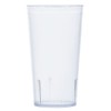 G.E.T. Heavy-Duty Plastic Restaurant Tumblers, 16 Ounce, Clear (Set of