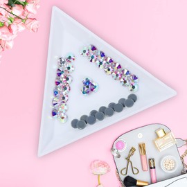 Jollin 576pcs Hotfix Crystal Flat Back Rhinestones Glass Diamonds for DIY Crafts Decorations Clothes Shoes 6.4mm SS30