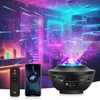 Star Projector Light, Bedside Lamp with Remote Control, Indoor Interior