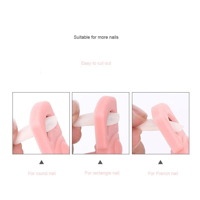 zalati False Nail Clippers Acrylic Gel Nail Tips Cutter Trimmer