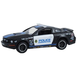 Greenlight 30370 2009 Mustang GT - Edmonton Police, Edmonton, Alberta, Canada - Blue Line Racing 25 Years (Hobby Exclusive) 1:64 Scale Diecast