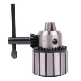 HFS(R) - Portabrocas con llave JT33 de montaje cónico de 3 mordazas para tornos, máquina de perforación de 1/32"-1/2" (1-13mm)