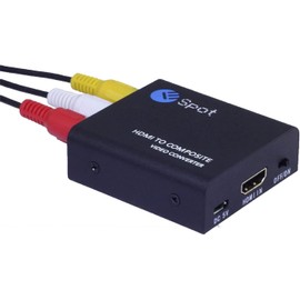 ESPOT HDMI to Composite AV RCA Converter (with manufacturer's warranty