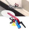 Universal Paint Baffle Adjustable Sprayer Guide with G7/8in Connector for