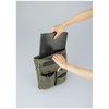 Kokuyo BIZRACK Bag-In Bag, Holds 13.3-inch Laptops, Vertical, Gray, Kaha-BRB135M