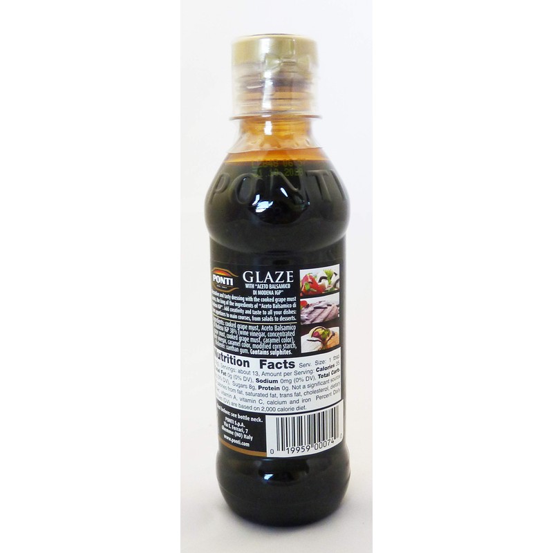 PONTI GLAZE WITH "ACETO BALSAMICO DI MODENA IGP", 8.82 fl.