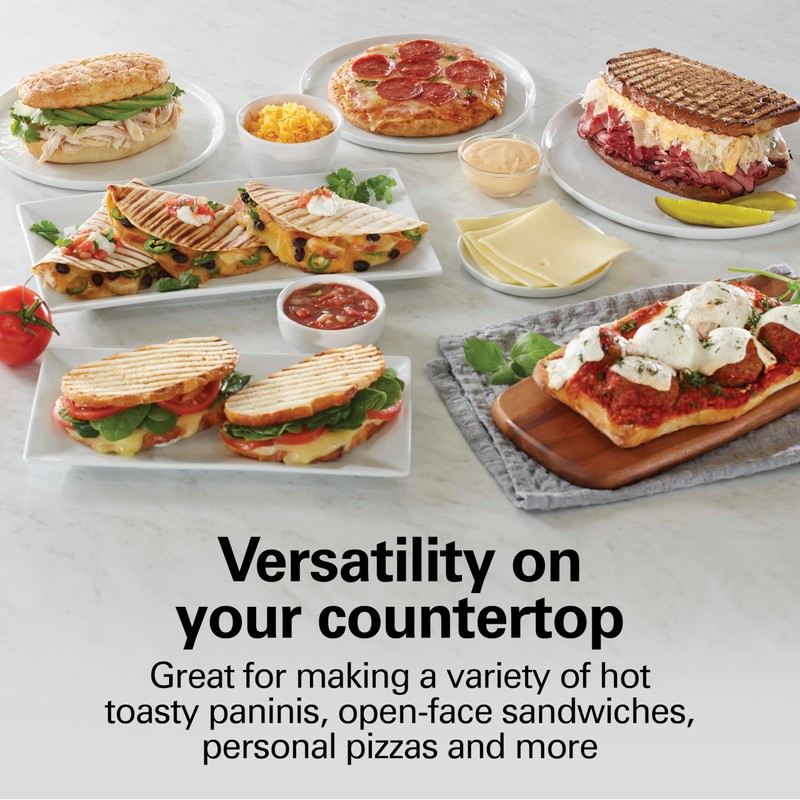 Hamilton Beach Panini Press Sandwich Maker & Electric Indoor Grill